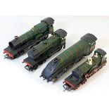 Four 00 gauge model railway engines a/f