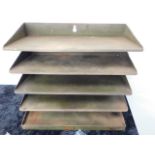 A steel A4 sorting tray