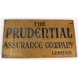 A solid brass Prudential Assurance Company Limited