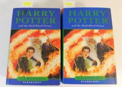 Two Harry Potter & the half Blood Prince books, fi