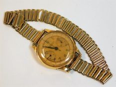 An early 20thC. Swiss 18ct gold gents Chronographe