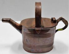 A Christopher Dresser designed copper water kettle