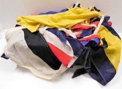 A boxed quantity of approx. 45 yacht flags & penna