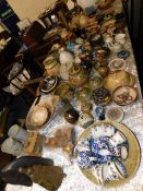 A large quantity of mostly studio pottery wares &