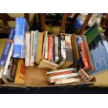 A boxed quantity of books relating to London & Ire