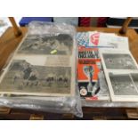 A small quantity of football related ephemera & pr