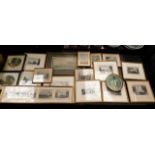 A quantity of antique prints including Baxters, one being "The Great Exhibition". Provenance: From G