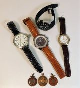 Four fashion watches including Casio twinned with