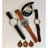 Four fashion watches including Casio twinned with