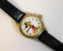 A Mickey Mouse wrist watch