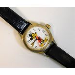 A Mickey Mouse wrist watch