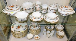 A French porcelain Limoges dinner service, approx.