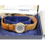 A boxed Tissot quartz wristwatch