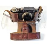 A Leica series 2 camera no.192816 with Ernst Leitz