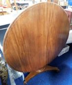 A Victorian mahogany breakfast table 40.5in wide