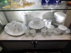 A German porcelain dinner set by Thomas, approx. 4