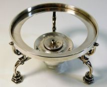 A 1919 Carrington & Co. London silver spirit kettl