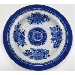 A 19thC. blue & white Chinese porcelain bowl with