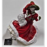 A Royal Doulton Pretty Ladies Christmas 2005 figur