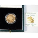 A 1992 Royal Mint boxed & cased QEII double sovere