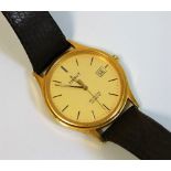 A gents quartz Tissot Seastar wrist watch, engrave