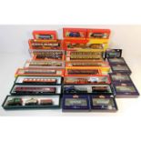 A quantity of mostly boxed OO gauge Bachman, Hornb