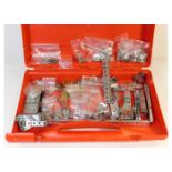 A cased quantity of Meccano