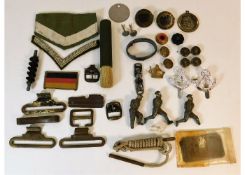 A quantity of mixed military & sundry items. Prove