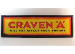 A large vintage mounted Craven "A" Will Not Affect