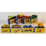 Eight boxed Matchbox diecast toy vehicles: Ford Co