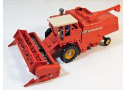 A Britains Massey Ferguson Combine Harvester, used