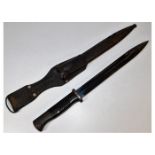 A WW2 Nazi Germany Third Reich K98/84 bayonet & sc