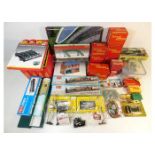 A quantity of mostly boxed OO gauge Hornby, Peco,