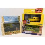 Three boxed Corgi diecast TV related toy vehicles