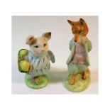 Two Beswick Beatrix Potter figures: Little Pig Rob