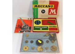 Two Meccano 1A sets