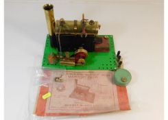 A Bowman stationary steam engine