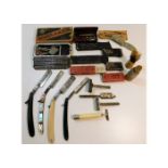A quantity of mixed shaving related equipment incl