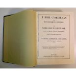 Book: A rebound 19thC. Welsh bible Y-Bibl Cysegr-L