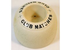 A Bryant & May "Club Matches" bar strike, chip to base