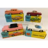 Four boxed Corgi diecast vehicles: Chevrolet Impal