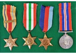 A WW2 RAF medal set awarded to Edgar John Causley