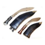 Two Asian Kukri daggers. Provenance: Submitted by