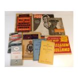 A quantity of WW2 ephemera. Provenance: Submitted