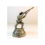 A DCLI Britannia metal soldier figure 4in tall. Pr