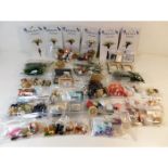 A large quantity of miniature dolls house items &