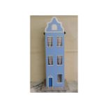 A large Dutch style dolls house 45in high x 14in w