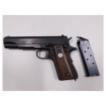 A reproduction Colt M1911 US army pistol