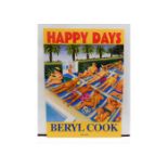 A Beryl Cook Happy Days out of print book promotio