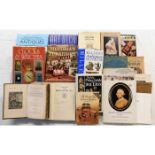 A quantity of 19 books relating to antiques & coll